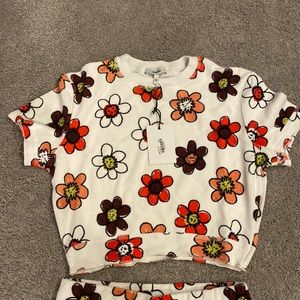 Miaou Frida Top & Tennis Skirt Set in Crayola